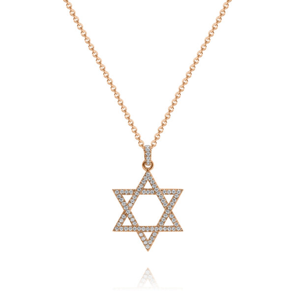 diamonds 'star of david' necklace