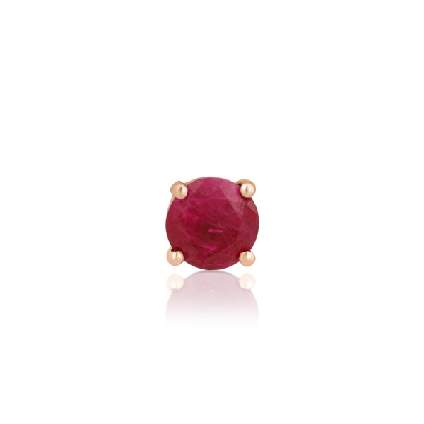 Ruby Stud Earring