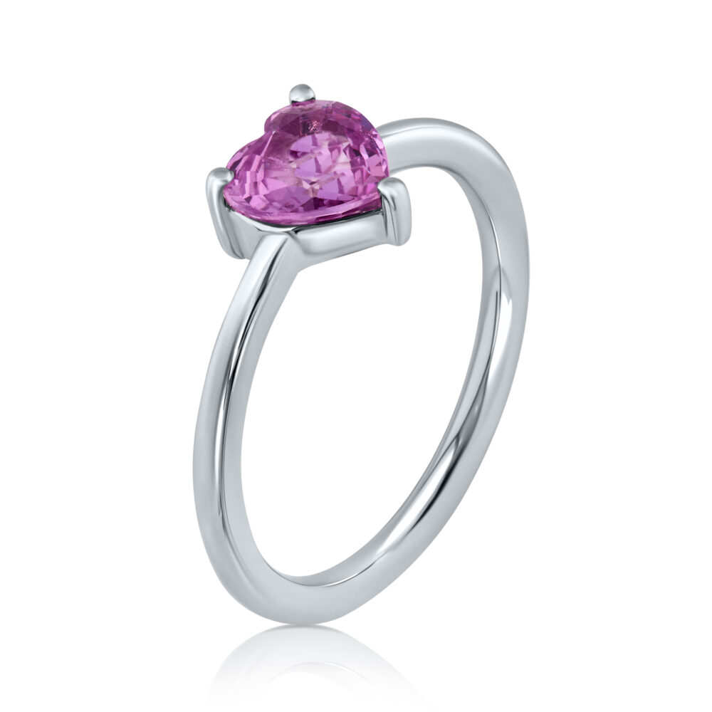 Sapphire Solitaire Ring