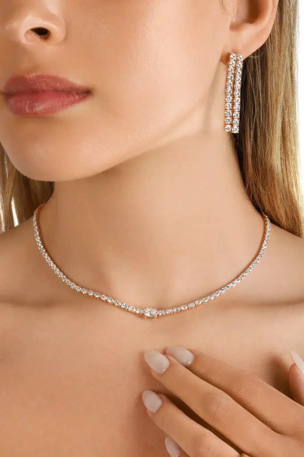 diamond choker