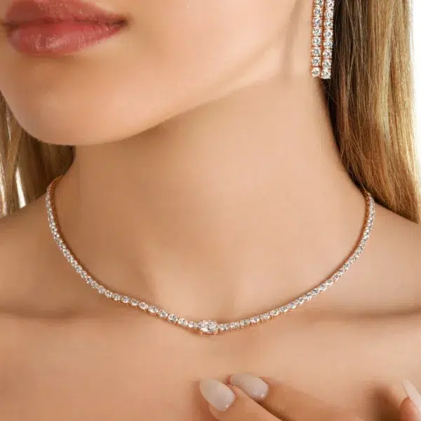 diamond choker