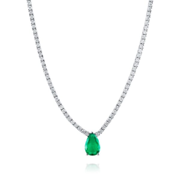 Emerald Diamond Choker