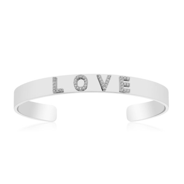 Nameplate 'LOVE' Bangle