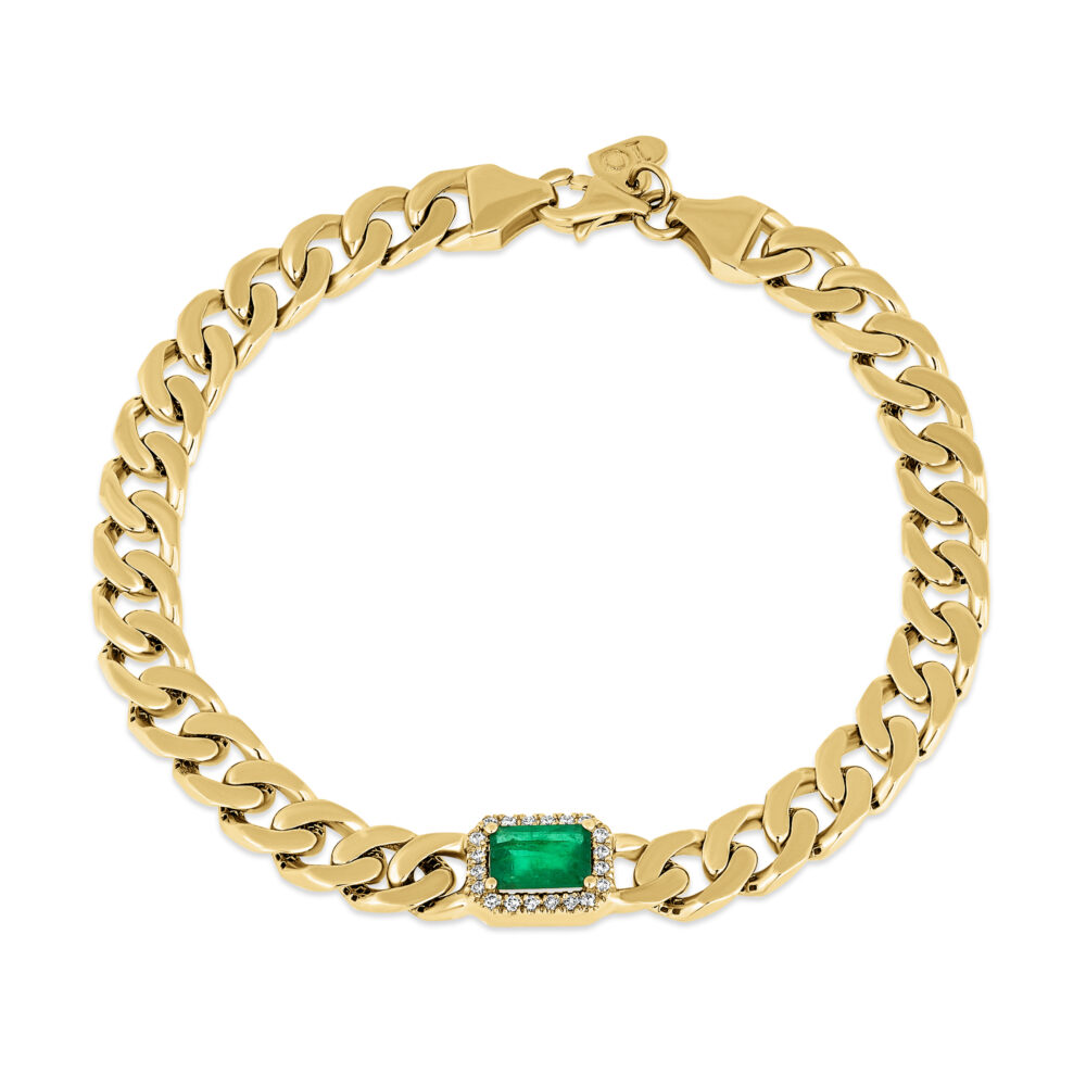 emerald gourmet bracelet