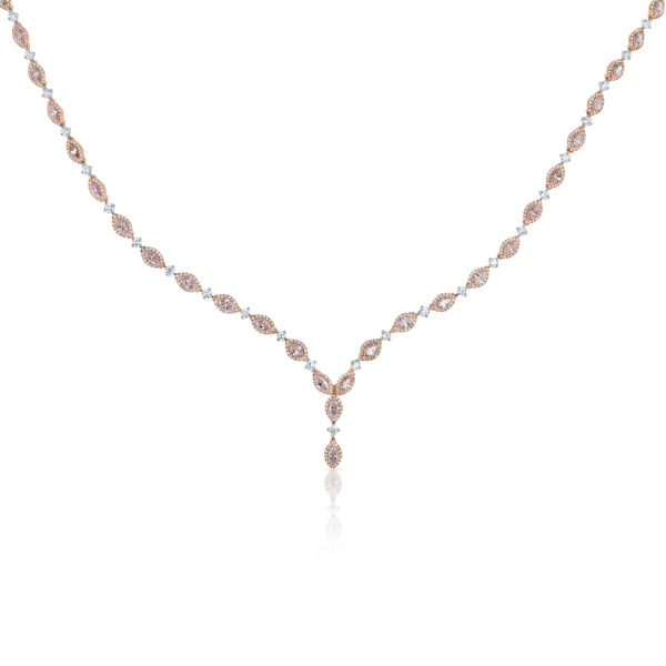 marquise diamond necklace