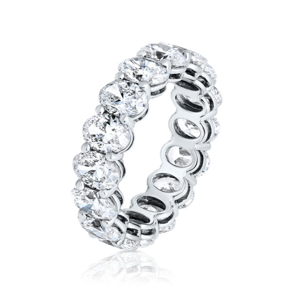 oval shape Diamond eternity ring