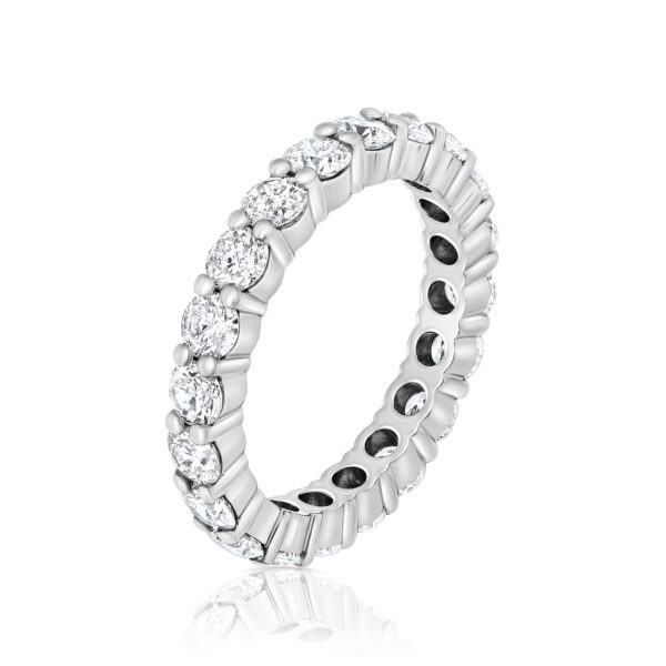 round diamond eternity ring